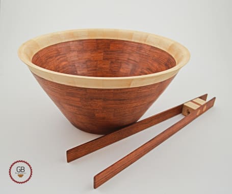 Hand turned wooden bowls